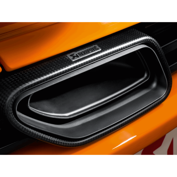McLaren MP4-12C Akrapovic Slip-on udstødning i Titanium