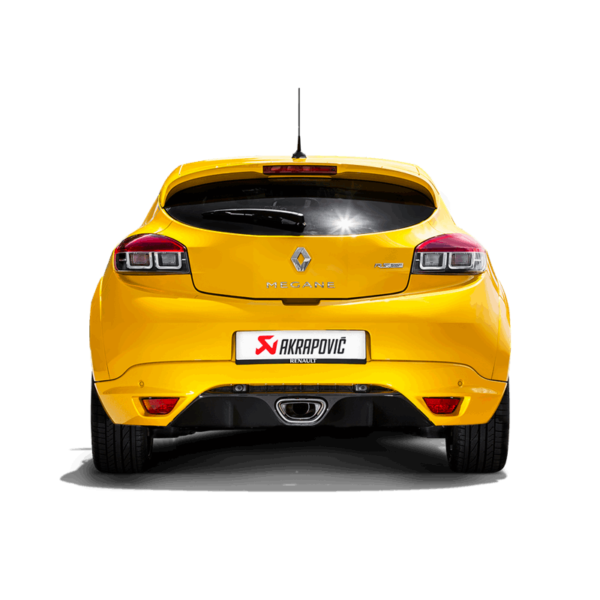 Renault Megane Coupé RS Akrapovic Evolution Line Udstødningssystem i Titanium